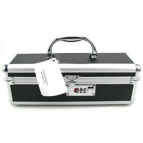 Lockable Small Vibrator Case in Black
