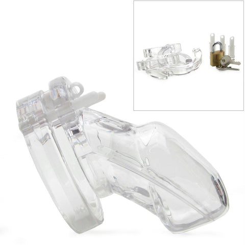 CB-3000 Male Chastity Device in Clear