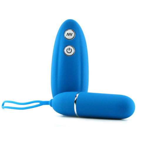 7 Function Lover's Remote Bullet Vibe in Blue