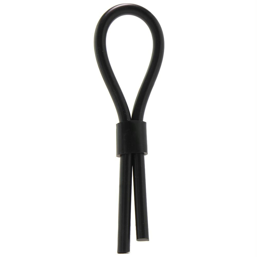 Silicone Stud Lasso in Black