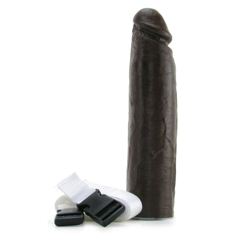 Dr Love's 9 Inch Perfect Harnessed Extension in Black