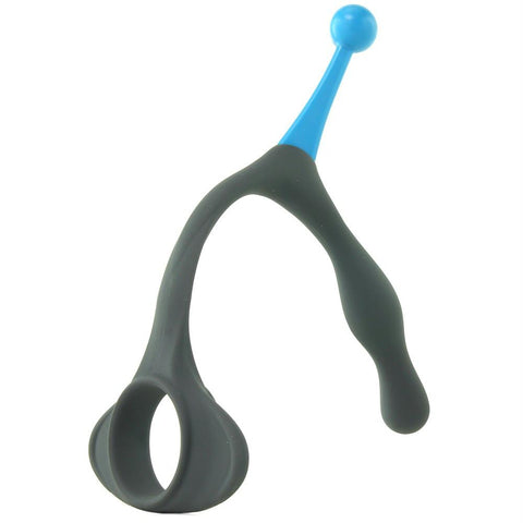 Optimale Duo C-Ring & P-Massager in Slate