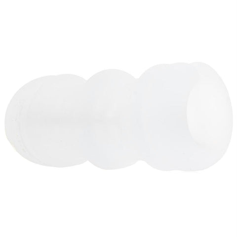 Mood Pleaser Massage Beads Masturbator in Frost