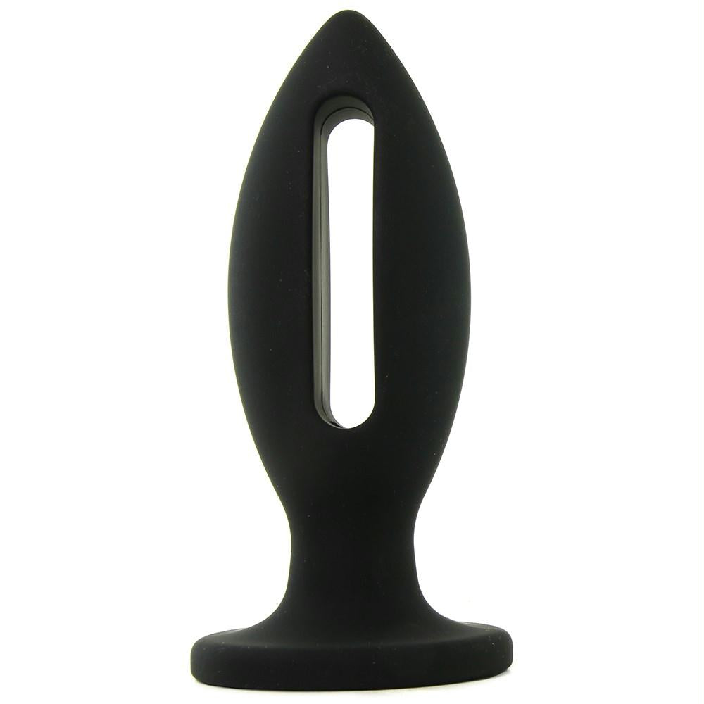 Kink Lube Luge 5" Silicone Plug in Black
