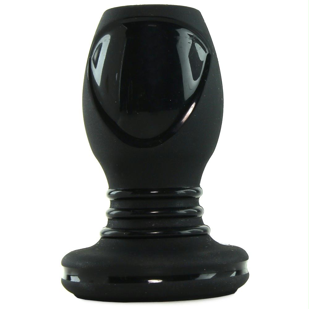 Kink Explore Hollow Silicone 3.5" Plug in Black
