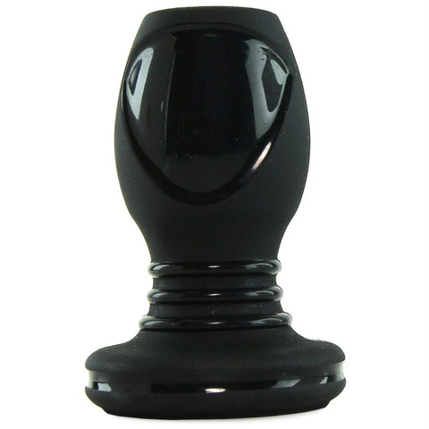 Kink Explore Hollow Silicone 3.5" Plug in Black