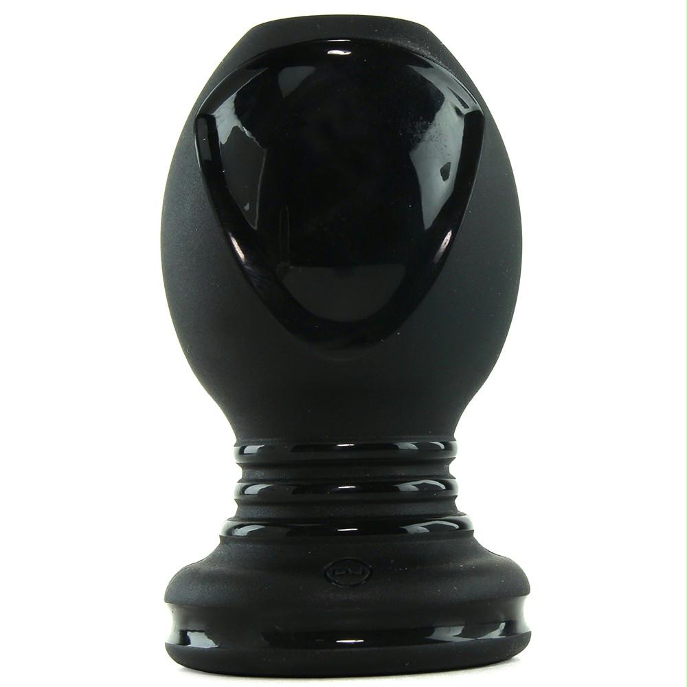 Kink Explore Hollow Silicone 4.5" Plug in Black