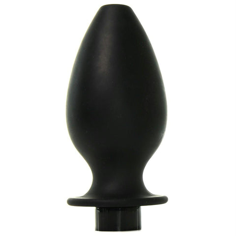 Kink Flow Fill Silicone Douche Accessory in Black