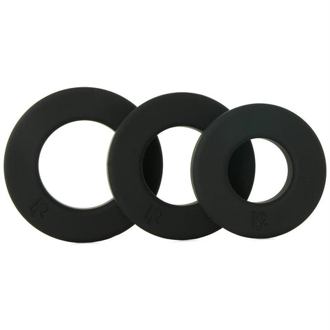 Kink Endure Premium Silicone C-Ring Set in Black