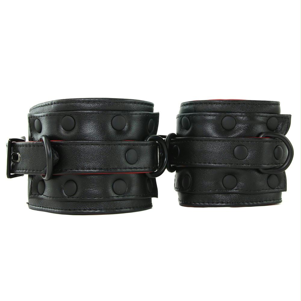 Kink Leather Wrist Restraints in Black