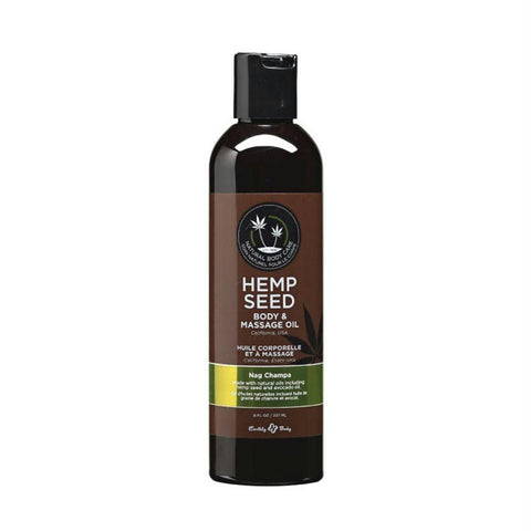 Hemp Massage Oil 2oz-60mL in Nag Champa