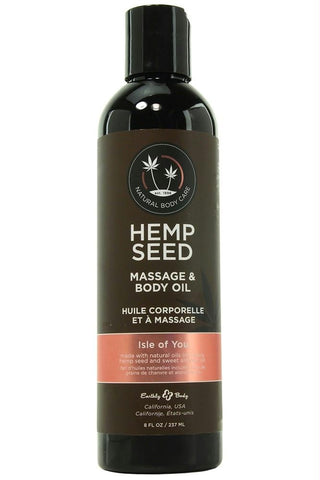 Isle of You Massage & Body Oil in 8oz-237mL