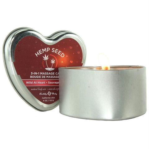 Hemp Seed 3-in-1 Wild at Heart Candle in 4oz-113g