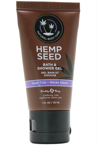 High Tide Hemp Seed Bath & Shower Gel in 1oz-30ml