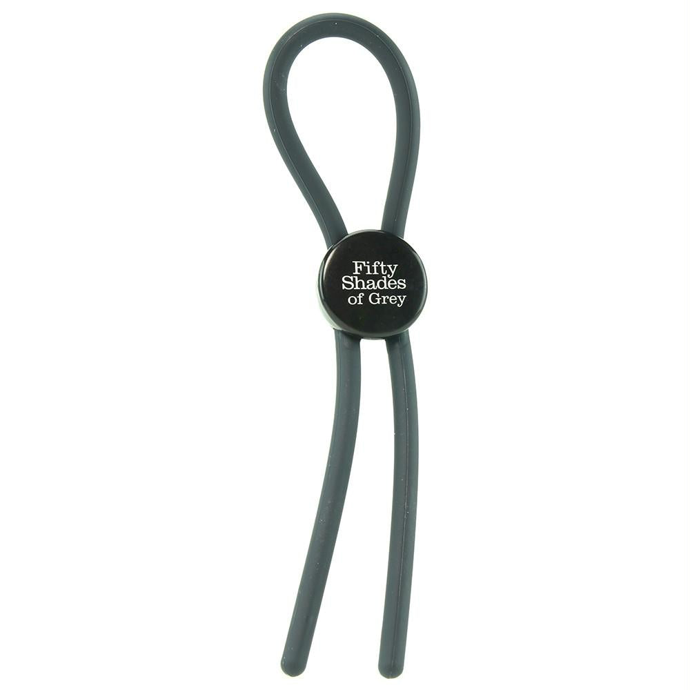 Again and Again Adjustable Love Ring in Grey