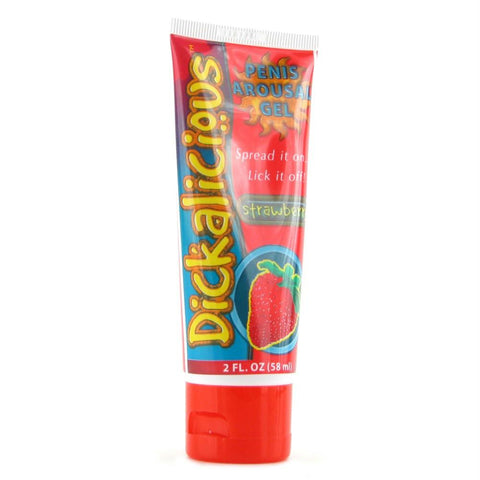 Dickalicious Penis Arousal Gel in Strawberry