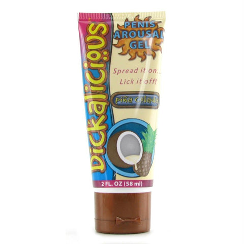 Dickalicious Flavored Penis Arousal Gel in Pina Colada