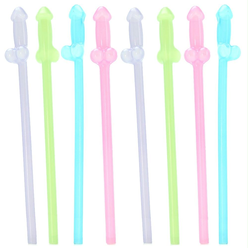 Glowing Naughty Straws