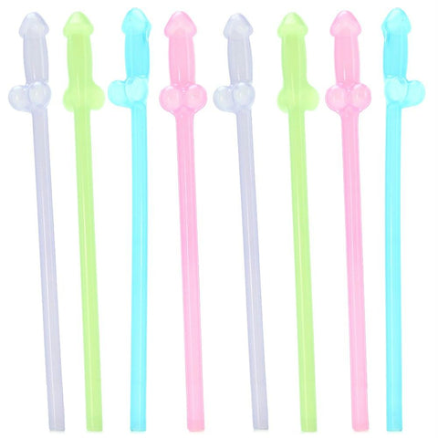Glowing Naughty Straws