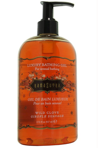 Luxury Bathing Gel 17.5oz-517ml in Wild Clove