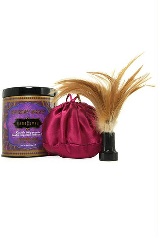 Honey Dust Body Powder 8oz-226g in Raspberry Kiss