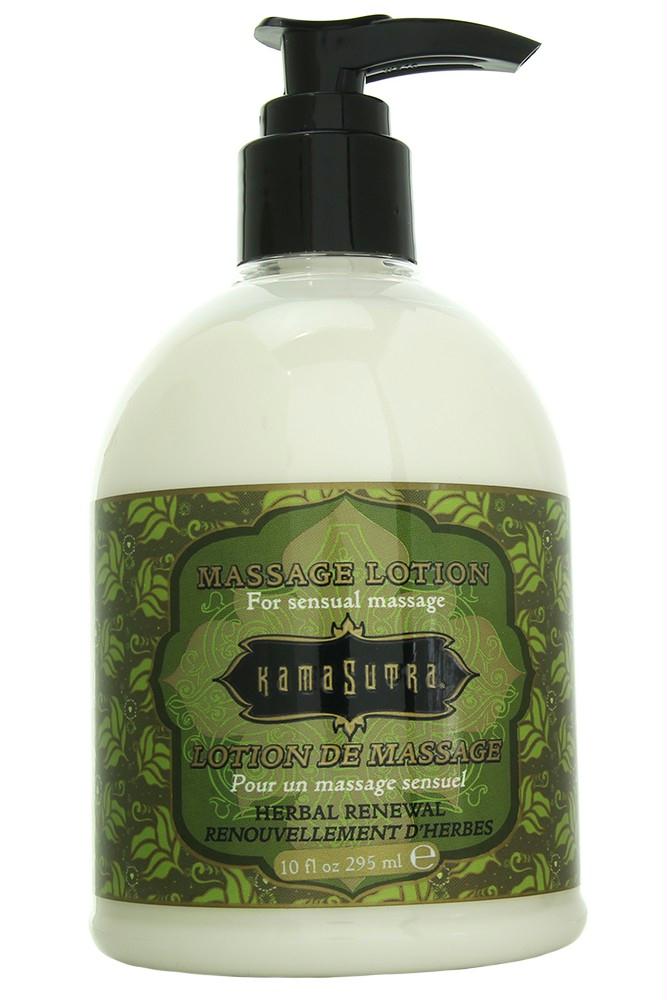 Sensual Massage Lotion 10oz-295ml in Herbal Renewal