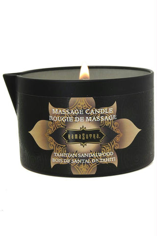 Massage Candle 6oz-170g in Tahitian Sandalwood