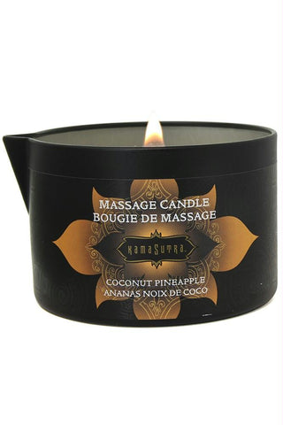 Massage Candle 6oz-170g in Coconut Pineapple
