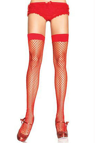 Industrial Fishnet Thigh Highs in OS