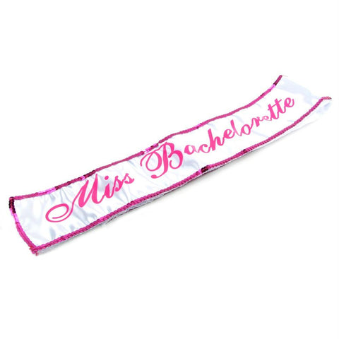 Miss Bachelorette Sash