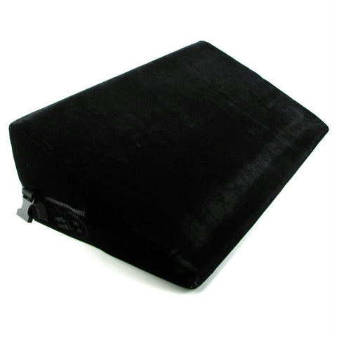 Black Label Microfibre Wedge in Black