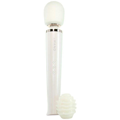 Pleasure Granted Rechargeable Massager in Pearl