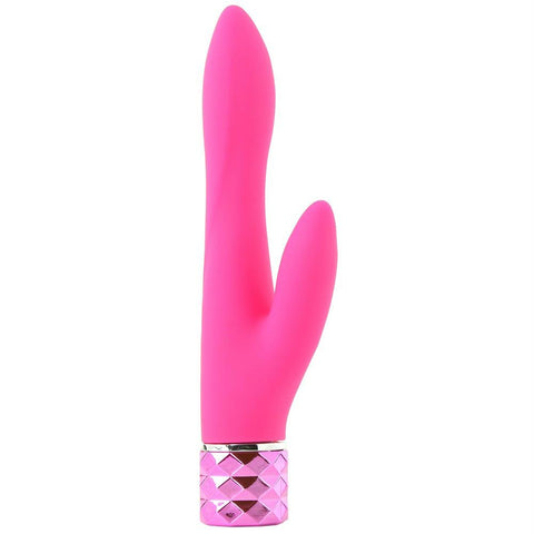 Victoria Silicone Dual Vibe in Neon Pink