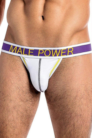 Pure Energy White Micro Thong in XL