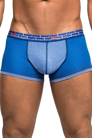 Blue Shades Reversible Mini Short in M