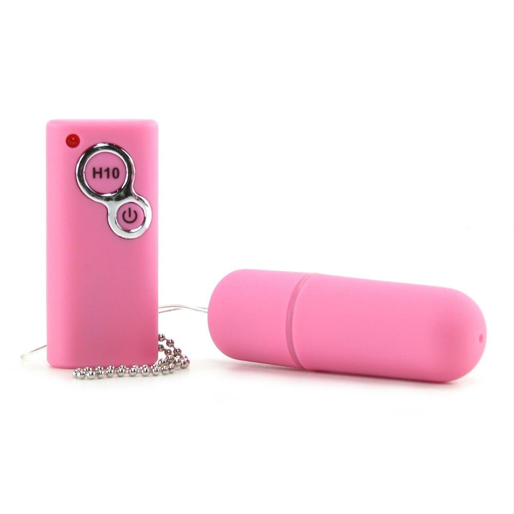 Power Slim Bullet Remote Vibe in Pink