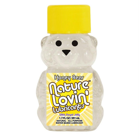 Nature Lovin' Lube Honey Bear in 1.7oz-50.3ml
