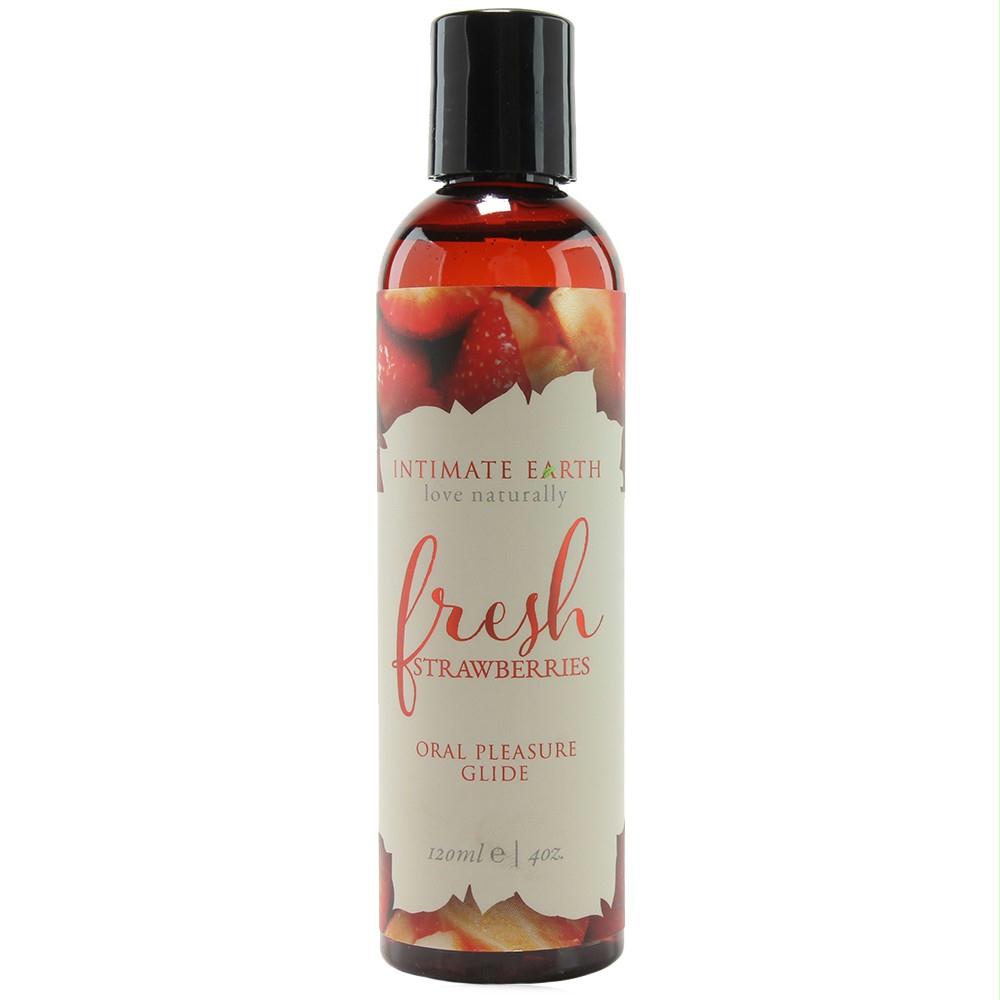 Fresh Strawberries Oral Pleasure Glide in 4oz-120ml