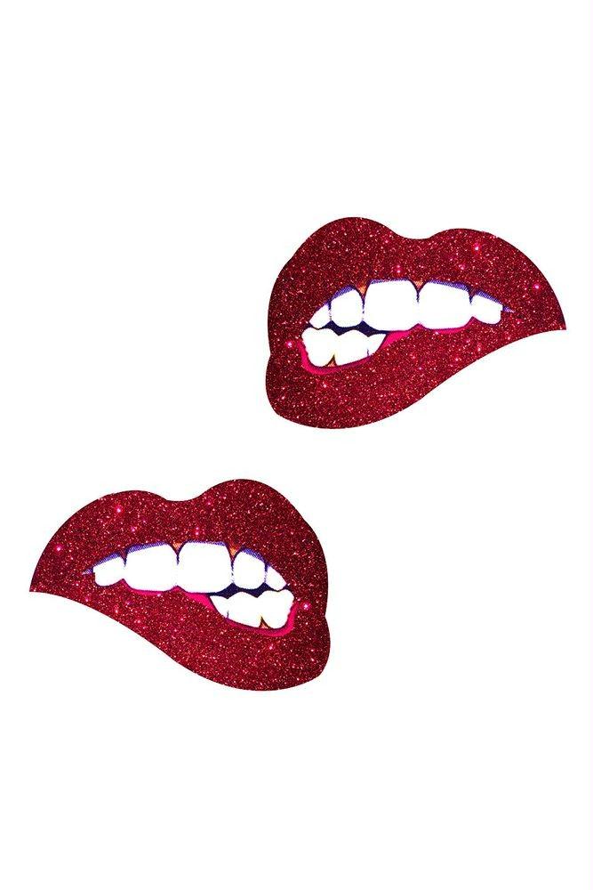 Freaking Awesome Bite Me Lips Pasties