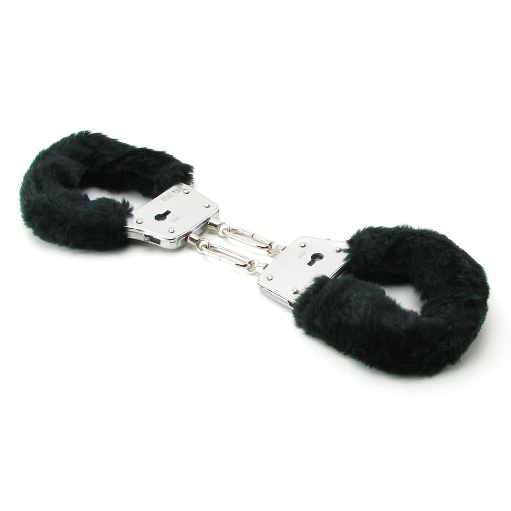 Fetish Fantasy Beginner's Furry Cuffs in Black