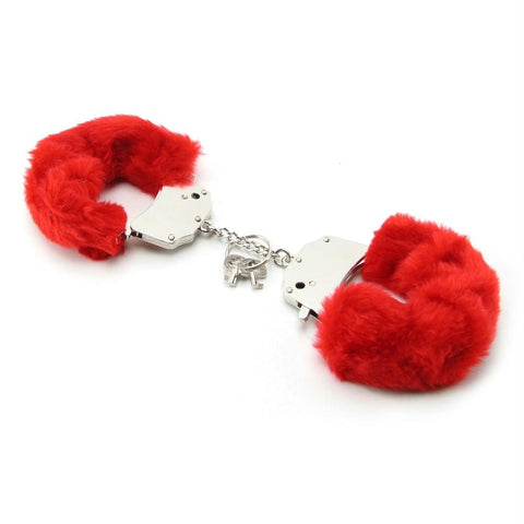 Fetish Fantasy Furry Cuffs in Red