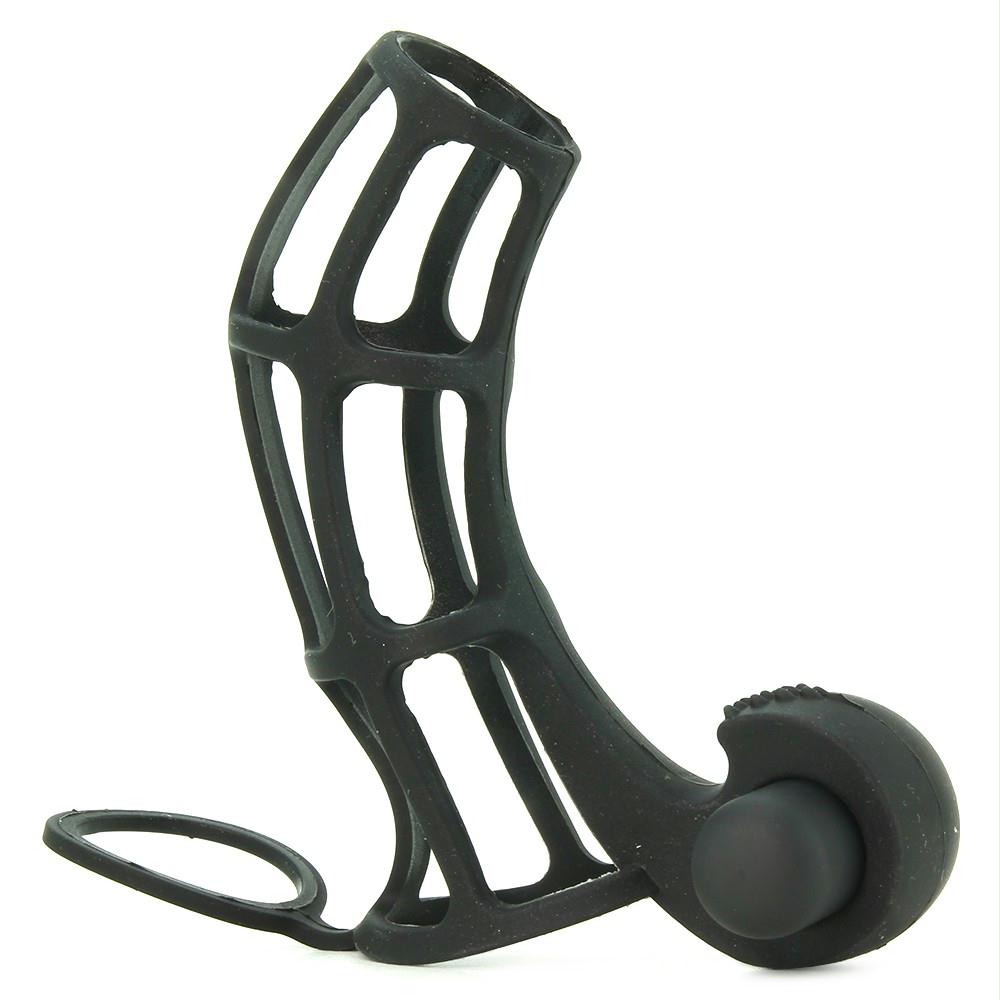 Deluxe Silicone Power Cage in Black