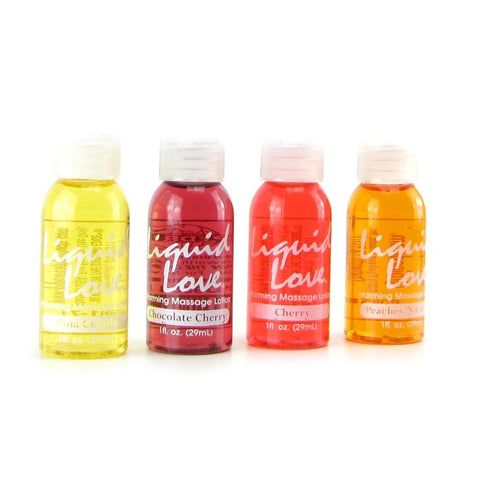 Warming Massage Lotion Sampler 4 Pack 1oz-29ml