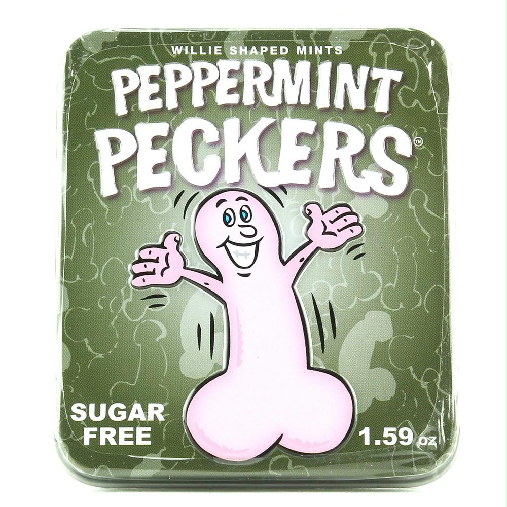 Peppermint Peckers in 1.59oz-45g