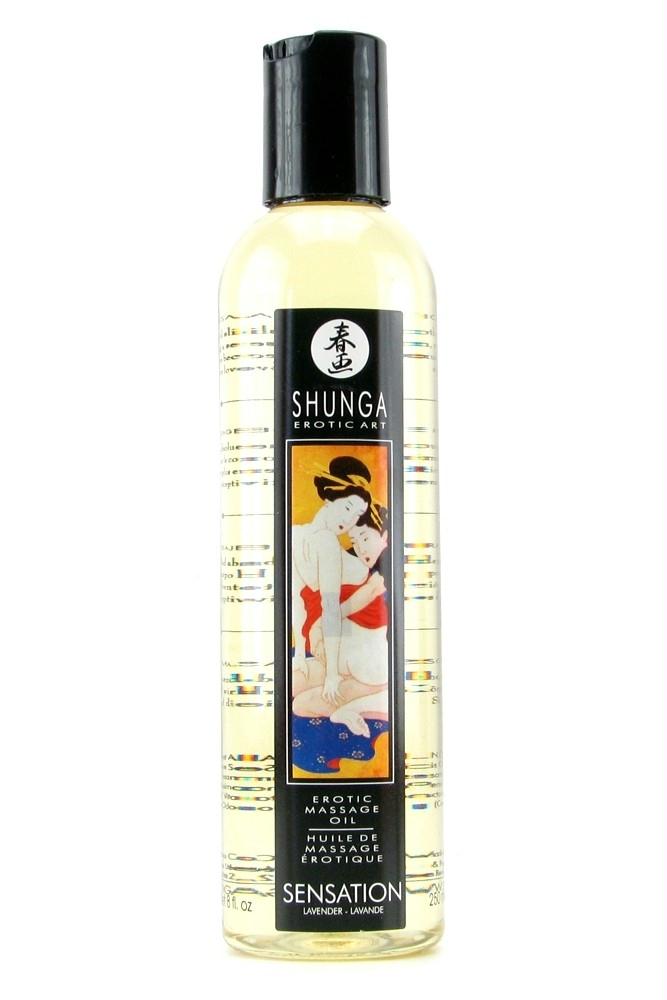 Erotic Massage Oil 8oz-250ml in Sensation