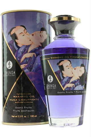 Aphrodisiac Warming Oil 3.5oz-100ml in Exotic Fruits