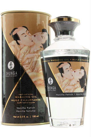 Aphrodisiac Warming Oil 3.5oz-100ml in Vanilla Fetish