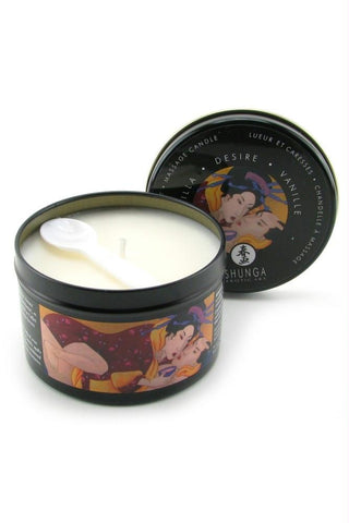 Massage Candle 5.7oz in Vanilla Fetish