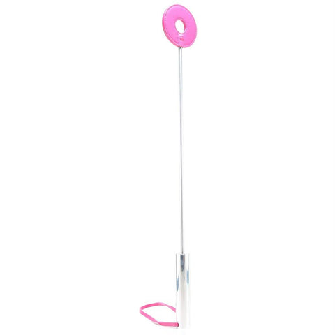 Ouch! Circle Tipped Crop in Pink