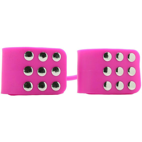 Silicone Cuffs in Pink